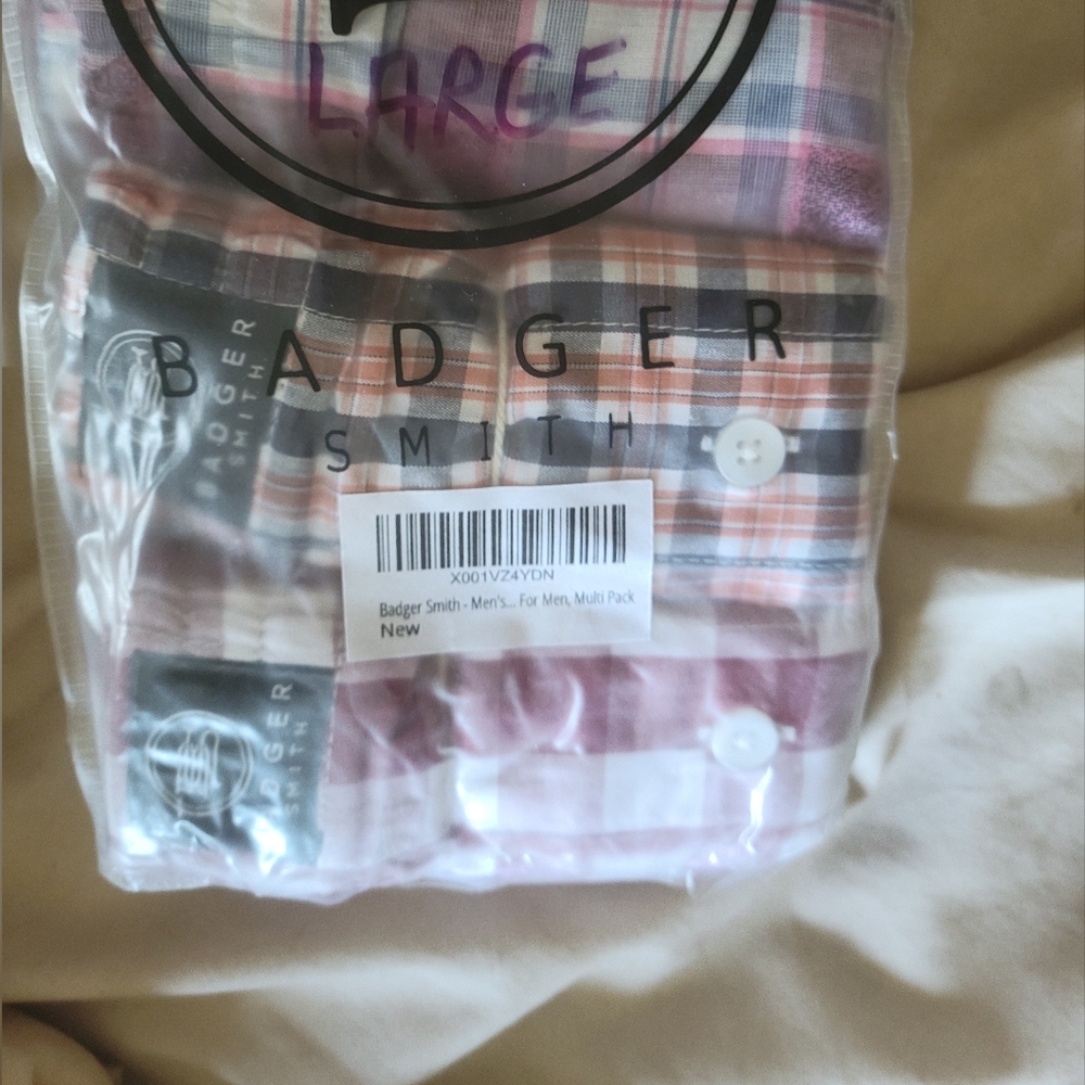 BADGER SMITH MENS BOXERS